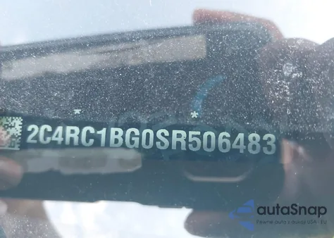 2025 Chrysler Pacifica Select from USA, damaged, VIN 2C4RC1BG0SR506483